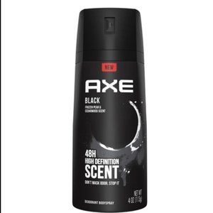 AXE Black Mens Body Spray Deodorant